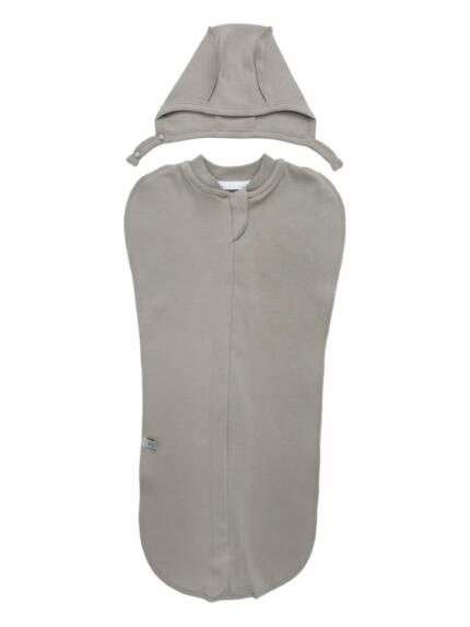 Кокон для сна на молнии с чепчиком «Бежевый»